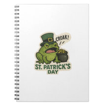Grumpy Frog St. Patricks Tag
