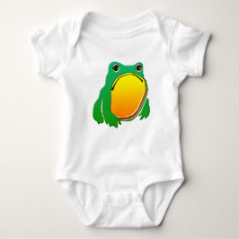 Grumpy Frog zeichnete japanische Kunst von Matsumo Baby Strampler