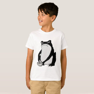 Grumpy Frog zeichnete japanische Kunst von Matsumo T-Shirt