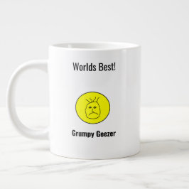 Grumpy Geezer Vatertag Jumbo-Tasse