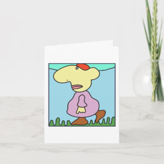 Grumpy Goes Wanderkarte von Denis Gaston Art Karte
