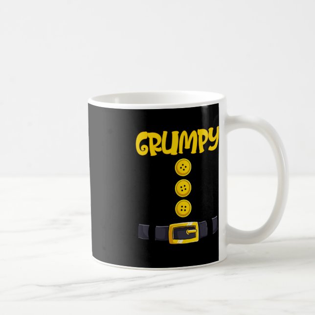 Grumpy Halloween ZwergKostümfarbenanpassung Kaffeetasse (Rechts)