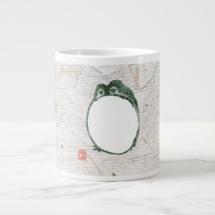 Grumpy Japanese Frog Toad 19. Jahrhundert Jumbo-Tasse