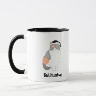 Grumpy Katie bah humbug Christmas mug