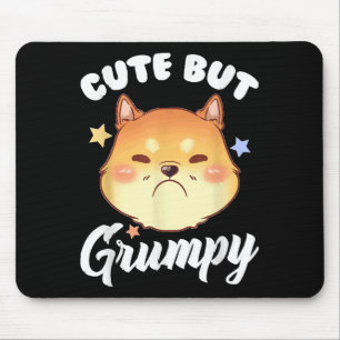 Grumpy Kitten Upset Pouting Cat Mousepad
