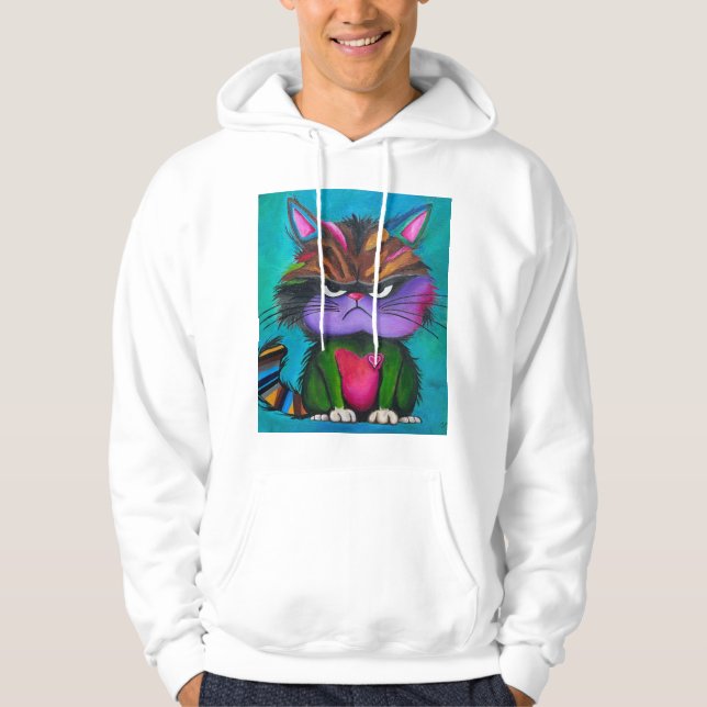 Grumpy Kitty Sweatshirt (Vorderseite)