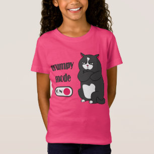 Grumpy-Modus auf lustigen, fetten T - Shirt