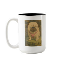 Grumpy Mops Tasse