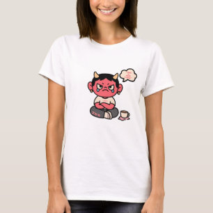 Grumpy Niedlich Oni - "Hell is Mild Today" T-Shirt