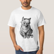 Grumpy Niedliche Katzenmänner T - Shirt