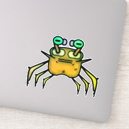 Grumpy odd crab v2 Aufkleber