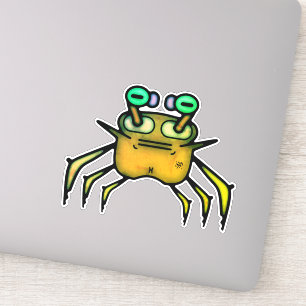 Grumpy odd crab v2 Aufkleber