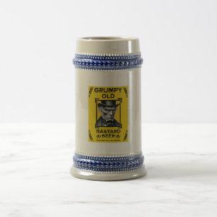 Grumpy Old Bastard Beer Bierglas