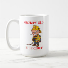 Grumpy Old Fire Chief Kaffeetasse