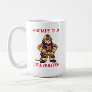 Grumpy Old Firefighter Kaffeetasse