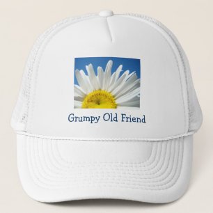 Grumpy Old Friend Truckers Hats Friends Daisy Truckerkappe