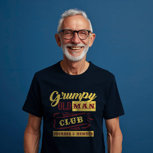 Grumpy Old Man Club Gründungsmitglied T-Shirt