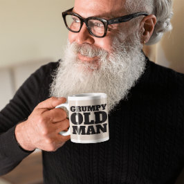 GRUMPY OLD MAN COFFEE TASSE