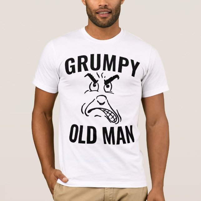 GRUMPY OLD MAN T - SHIRT (Vorderseite)
