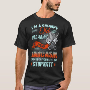 Grumpy Old Mechanic T-Shirt
