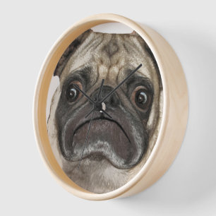Grumpy Puggy Geschenke Uhr