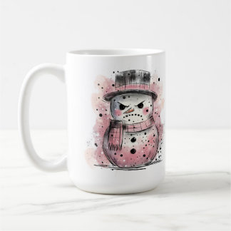 Grumpy Snowman Kaffeetasse