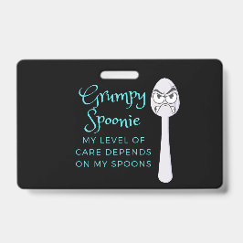 Grumpy Spoonie Ausweis