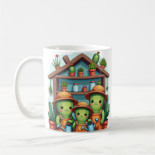 Grumpy Sukkulenten-Gartenverein Pflanzen-Mama-Papa Kaffeetasse