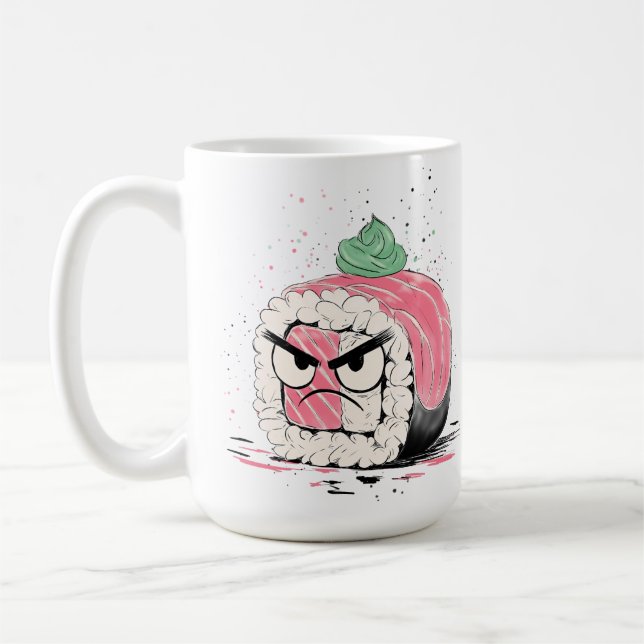 Grumpy Sushi Kaffeetasse (Links)