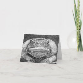 Grumpy Toad Karte