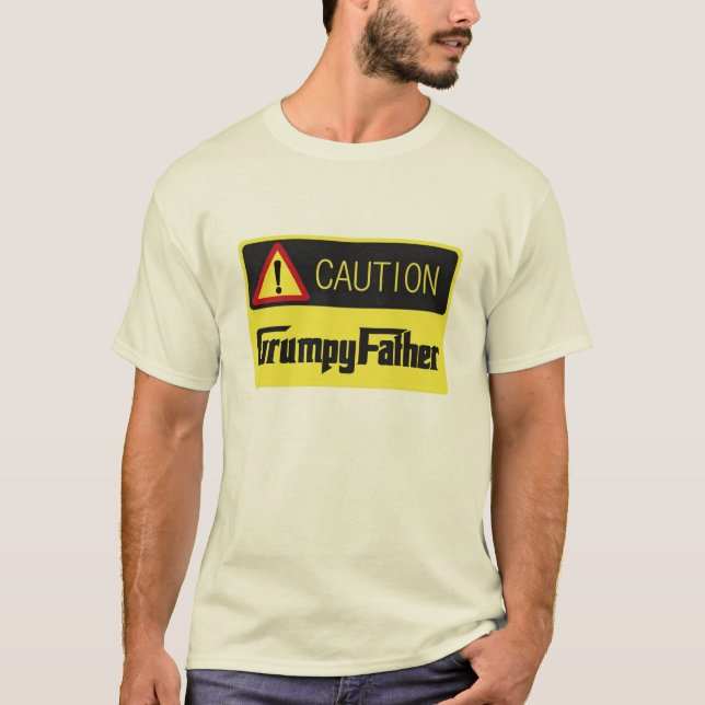 Grumpy Vatertag T - Shirt | Funny Graphic T-Shirts (Vorderseite)