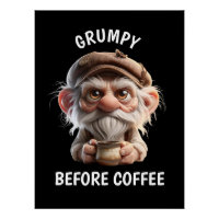 Grumpy vor Kaffee