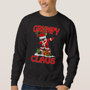 Grumpy Weihnachtsmann Weihnachts-Matching-Kostüm Sweatshirt