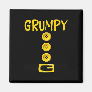 Grumpy Zwerg Halloween Kostümfarbe Matchrum Magnet