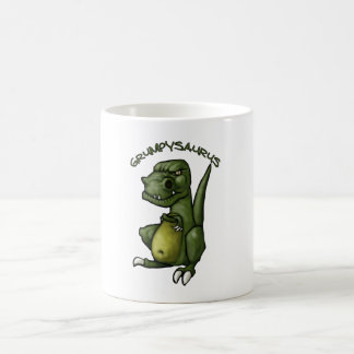Grumpysaurus Dinosaurier, der mürrisch ist! Kaffeetasse