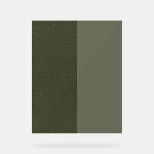 Grün-Acrylzeichen von Split Moss - individuell ein Acrylschild