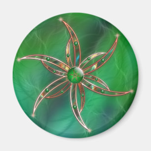 Grün als Grasmagnet Magnet