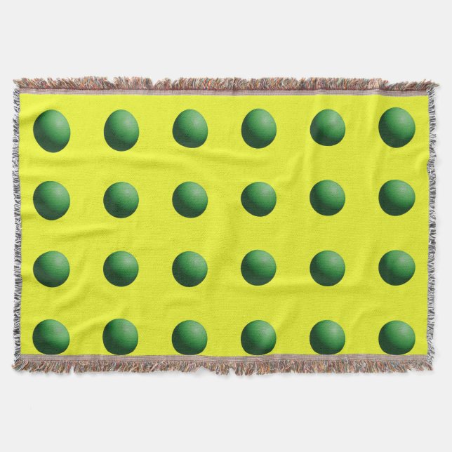 Grün auf Gelb Decke (Vorderseite)