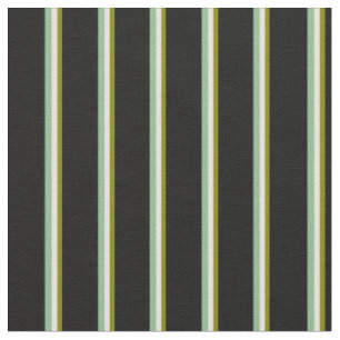 Grün, Beige, Dunkelmeergrün und schwarz gefärbt Stoff
