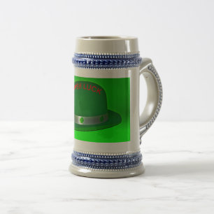 Grün Bierglas