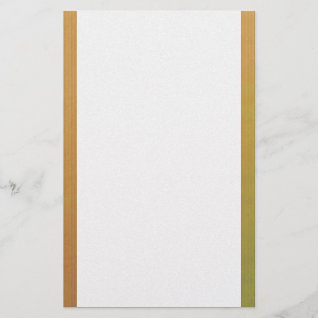 Grün bis Orange Gradient Stationery Briefpapier (Vorderseite)