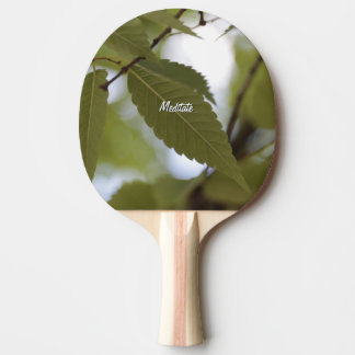 Grün-Blatt Garten-Fotokultur Tischtennis Schläger