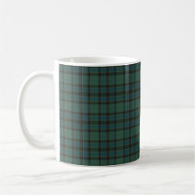 Grün-blau kariertes Tartan-Design traditionell