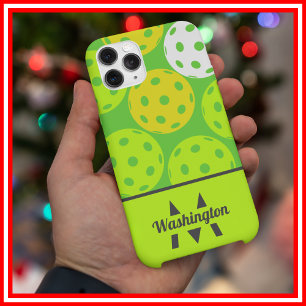 Grün Cool Mit Monogramm Case-Mate iPhone 14 Hülle