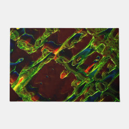 Grün entwässert fußmatte