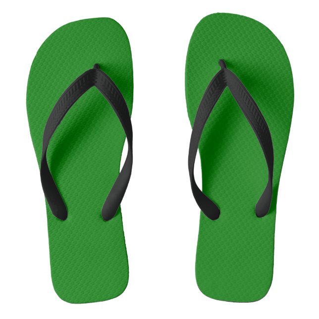 Grün Flip Flops (Fußbett)