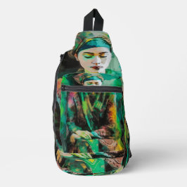 Grün-Frau Crossbody Bag
