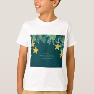 Grün frohe Weihnachten und ein glückliches Neujahr T-Shirt