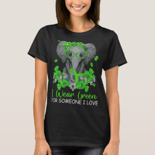 Grün für das Bewusstsein für psychische Gesundheit T-Shirt