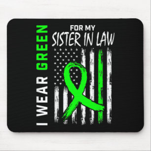 Grün für meine Schwester im Jura Kidney Disease Aw Mousepad